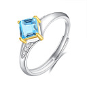 Topaz Square Ring