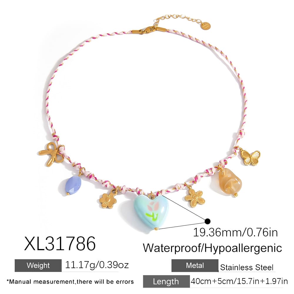 Best Shell Necklace for Summer – 18K Gold Mermaid Tail & Seashell Pendant