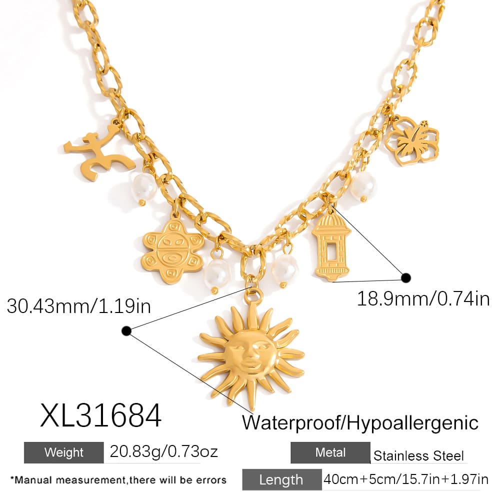 Matching Necklaces for Couples – Angel & Devil Vintage Skull Pendant Set