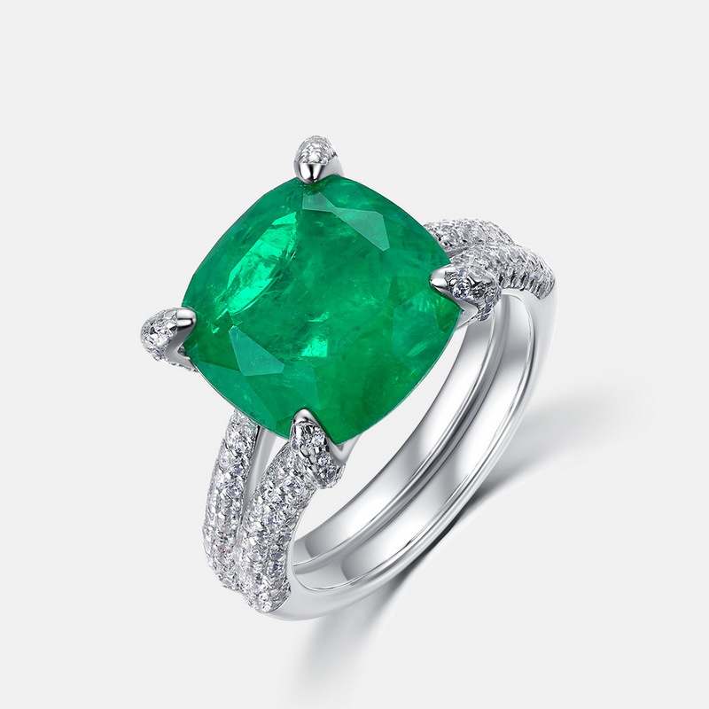 S925 Sterling Silver Oval Sapphire Ring – Dodo Egg Shape Gemstone