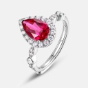 Cultivated Ruby Ring