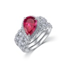 Cultivated Ruby Ring