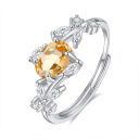 	Citrine Round Ring