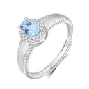 	Topaz Brushed Ring