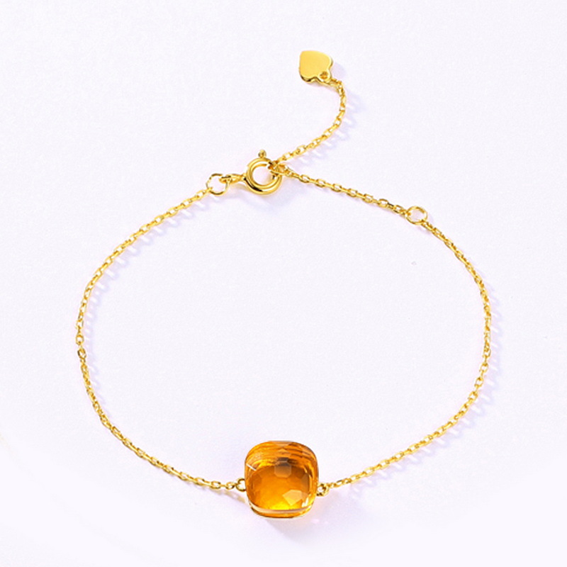 Minimalist Vintage Gold Bracelet | S925 Silver Plated with 10K Gold