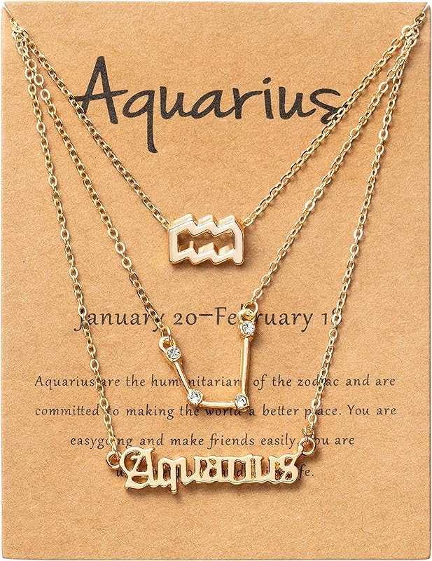 14K gold plated 12 stars letter pendant necklace-Birthstone Jewelry