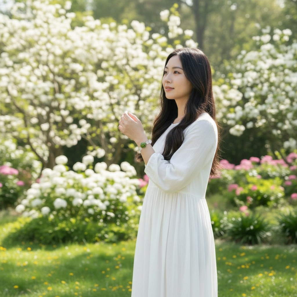 Crystal Bracelet – Elegant Natural Crystal Bead Bracelet for Women