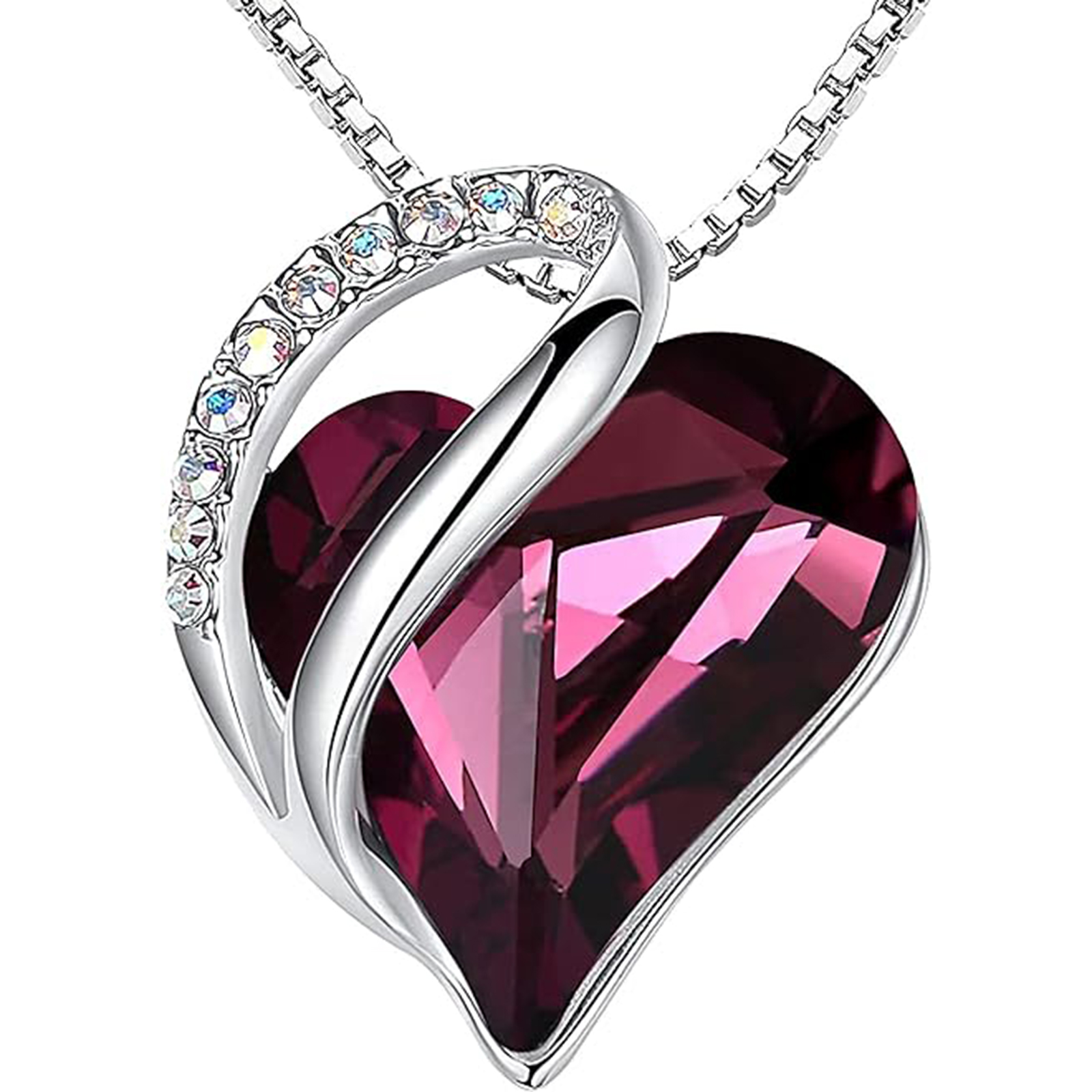 February Birthstone Birthstone Pendant Necklace-Pisces Birthstone-Birthstone Jewelry