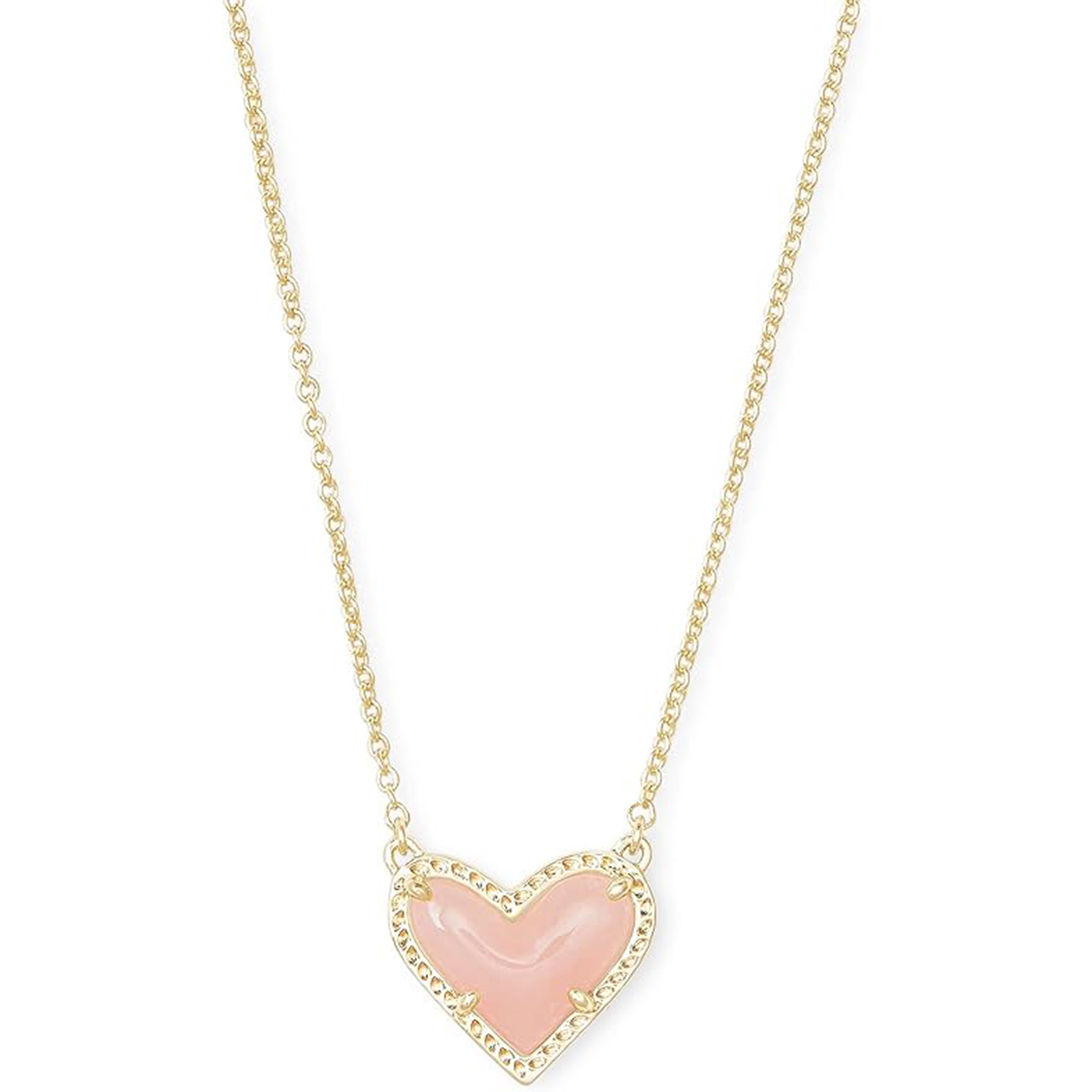 Heart Adjustable Length Pendant Necklace-Birthstone Jewelry