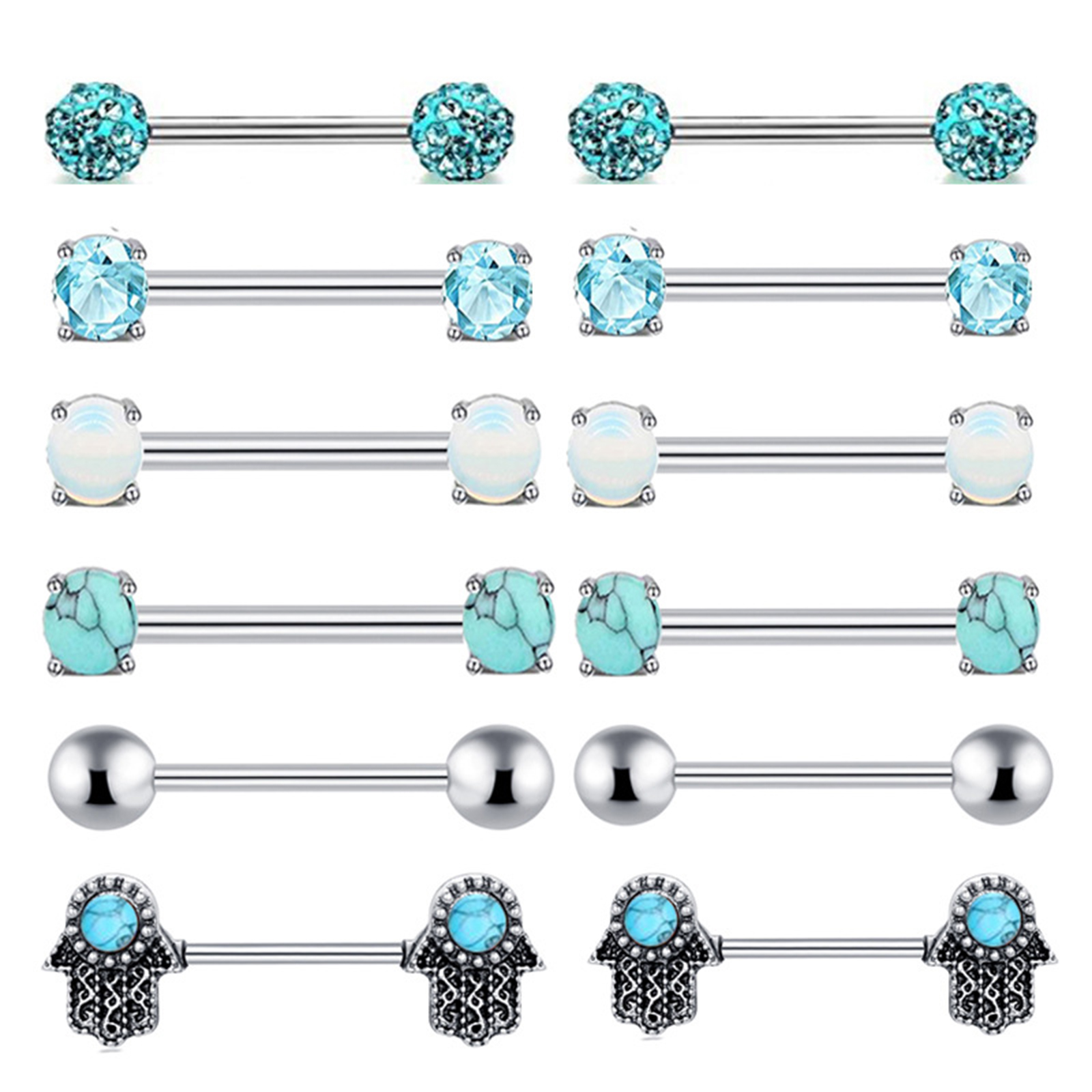Industrial Piercing Jewelry Industrial Piercing Industrial Earrings for Women-Birthstone Jewelry