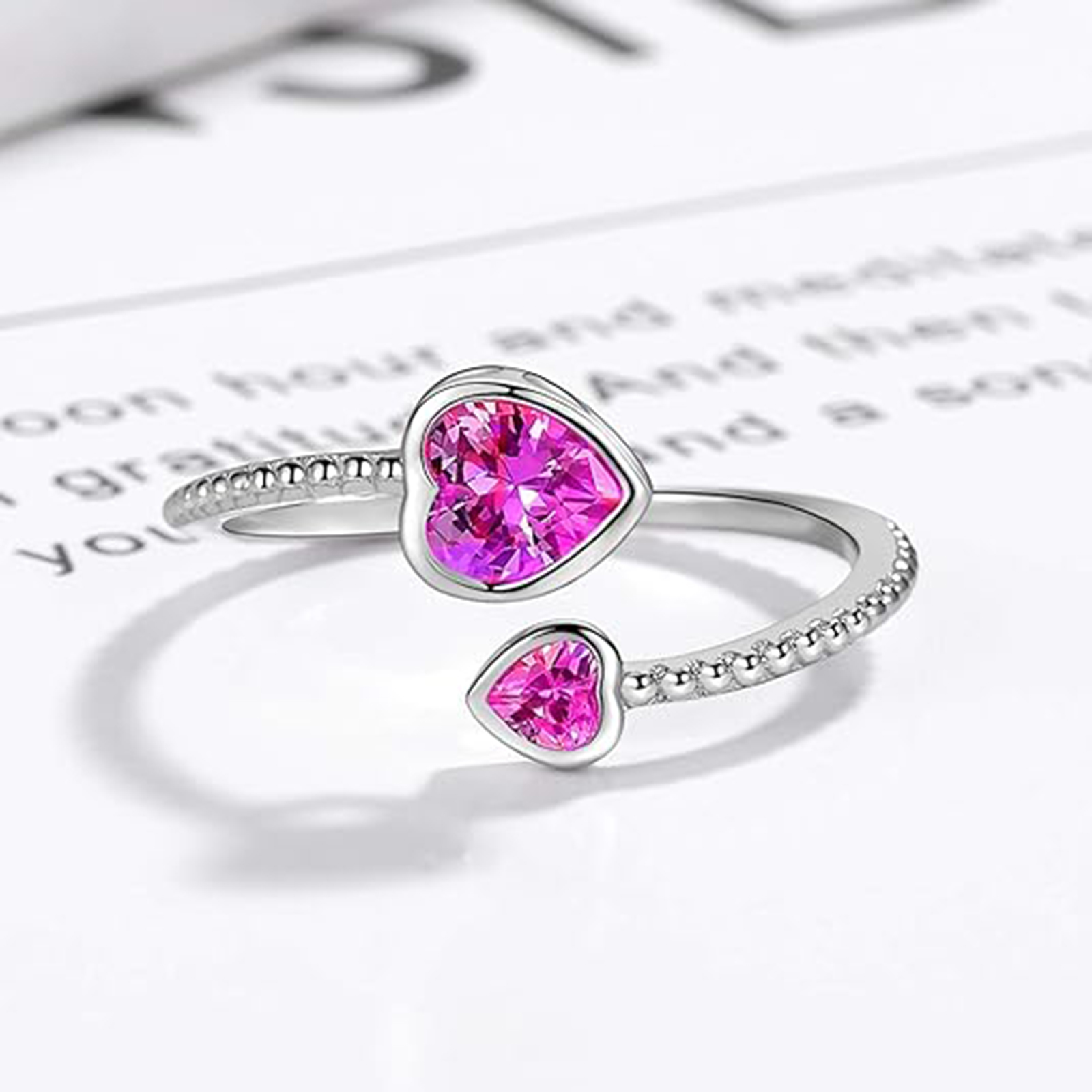 July Birthstone Birthstone Rings-aquarius birthstone-Birthstone Jewelry