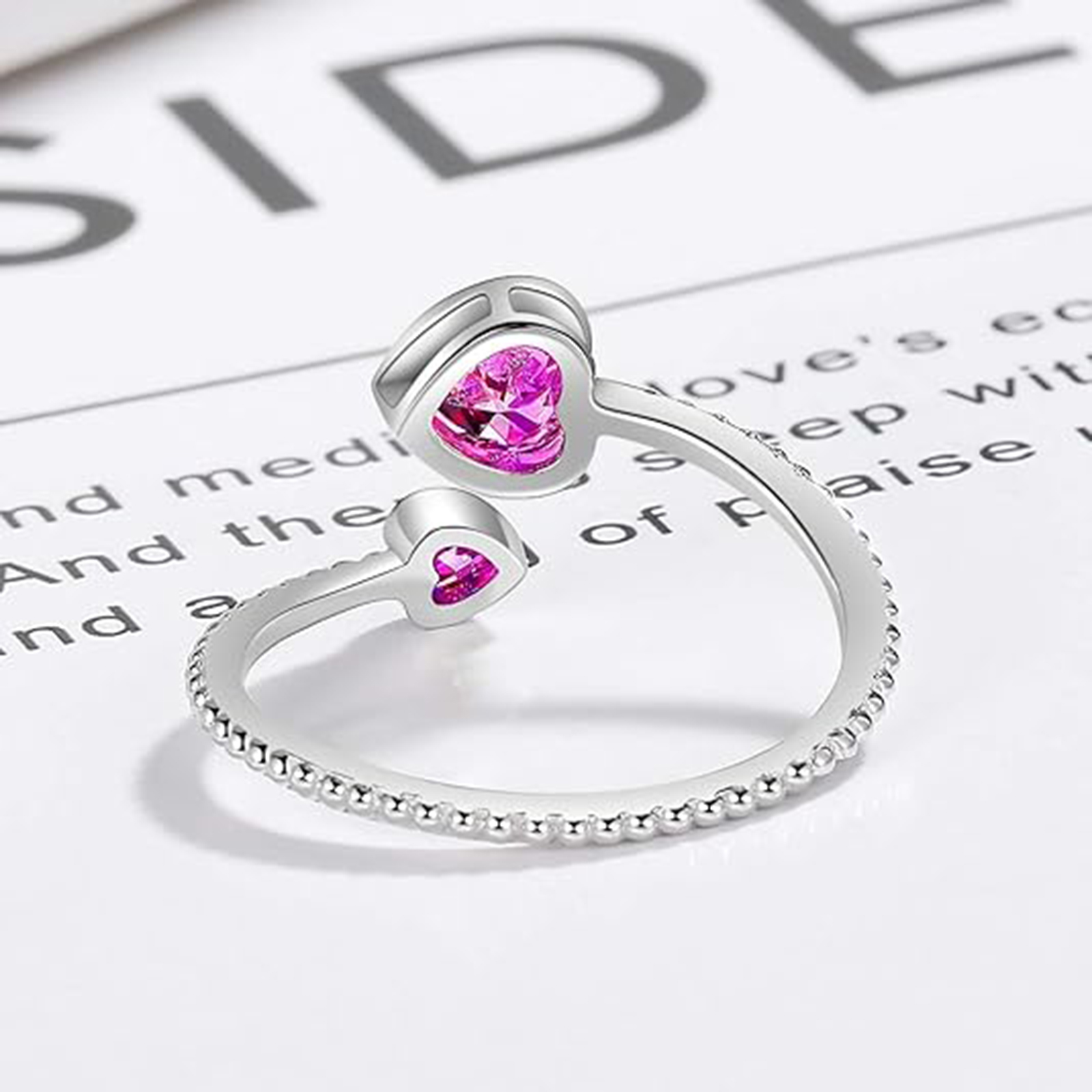 July Birthstone Birthstone Rings-aquarius birthstone-Birthstone Jewelry