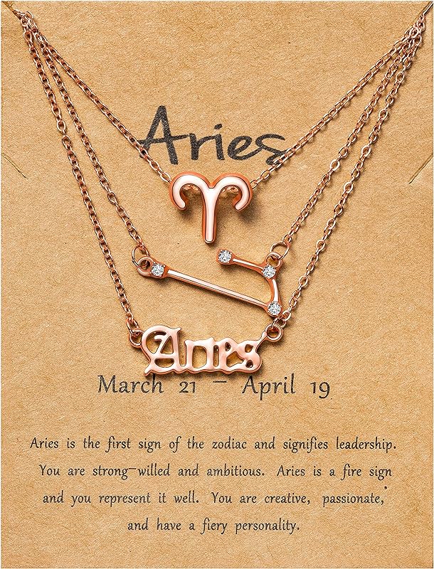 14K gold plated 12 stars letter pendant necklace-Birthstone Jewelry