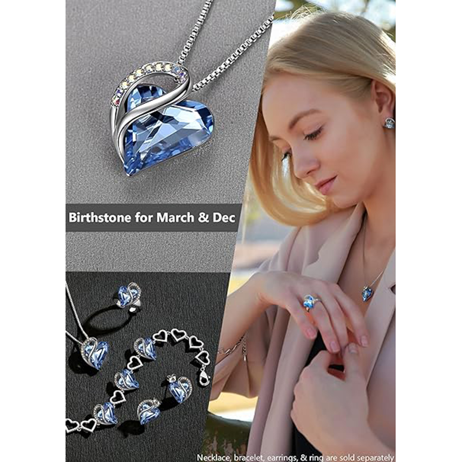 June  Birthstone Birthstone Pendant Necklace-cancer birthstone-Birthstone Jewelry