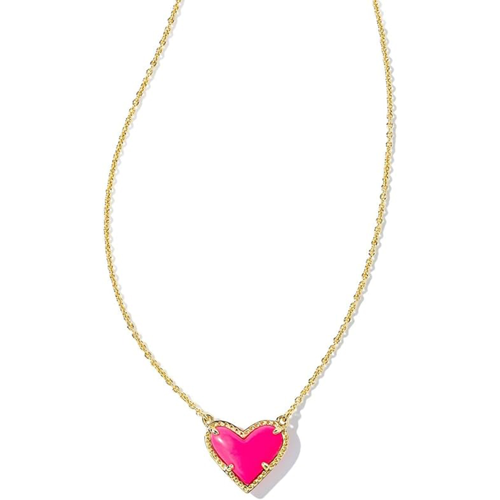 Heart Adjustable Length Pendant Necklace-Birthstone Jewelry