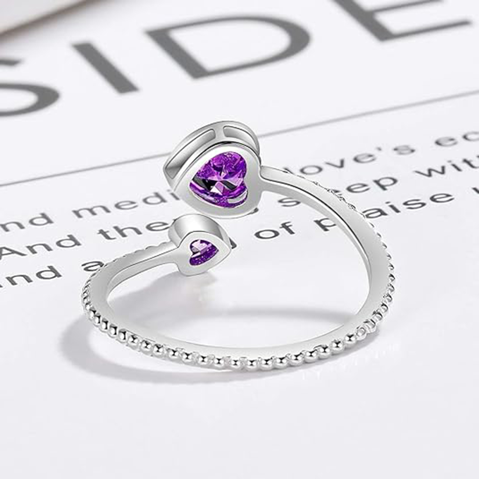 February Birthstone Birthstone Rings-Pisces Birthstone-Birthstone Jewelry