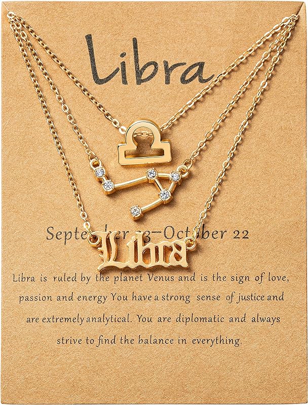 14K gold plated 12 stars letter pendant necklace-Birthstone Jewelry