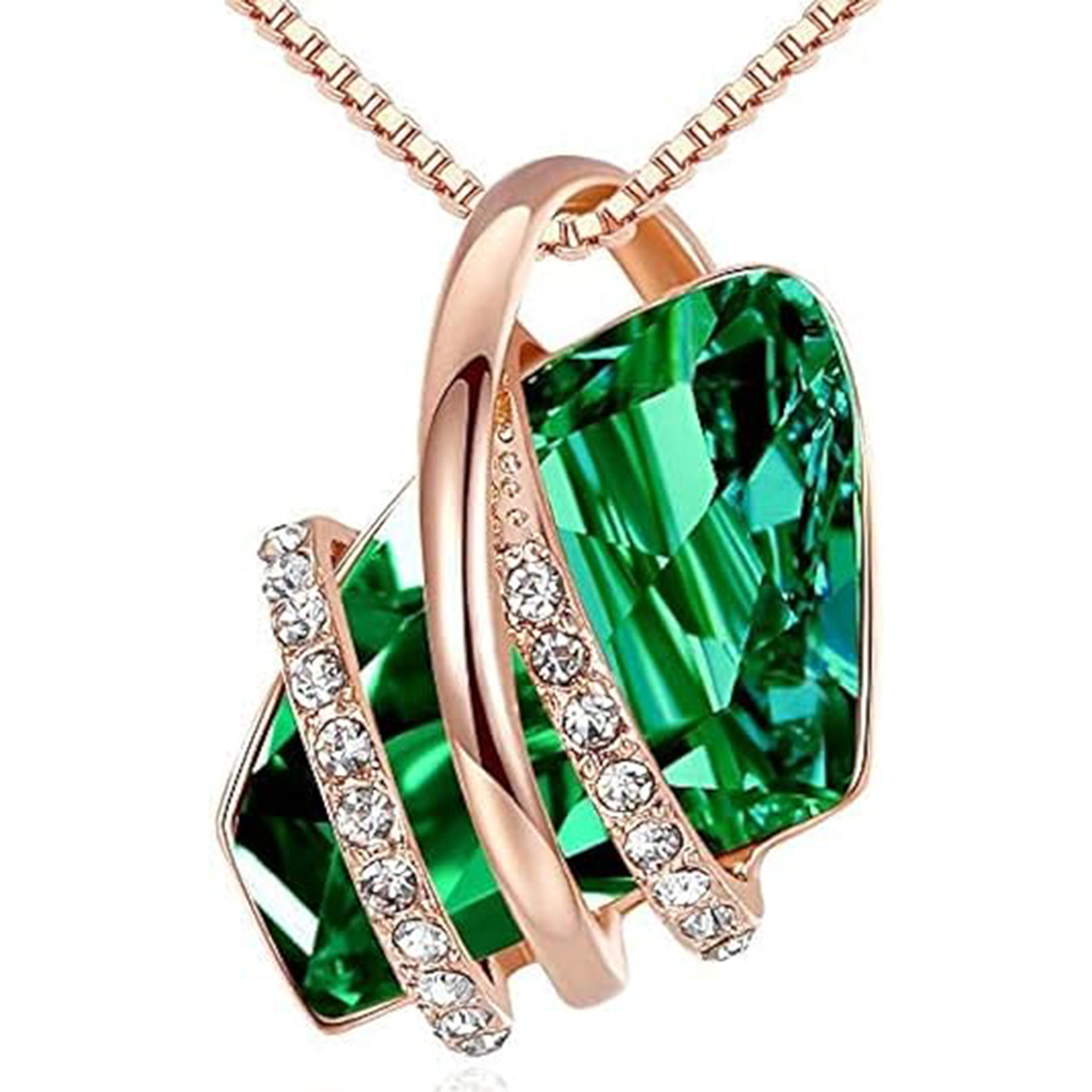 May Birthstone Necklaces Birthstone-Gemini Birthstone-Birthstone Jewelry