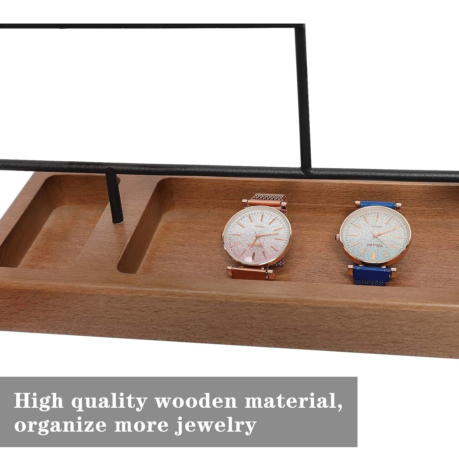 Jewelry Organizer Holder for Earrings Necklaces Bracelets Watches and Rings-Birthstone Jewelry