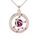 Aquarius (1.21-2.19), Special Edition - Birthstone Dark Pink
