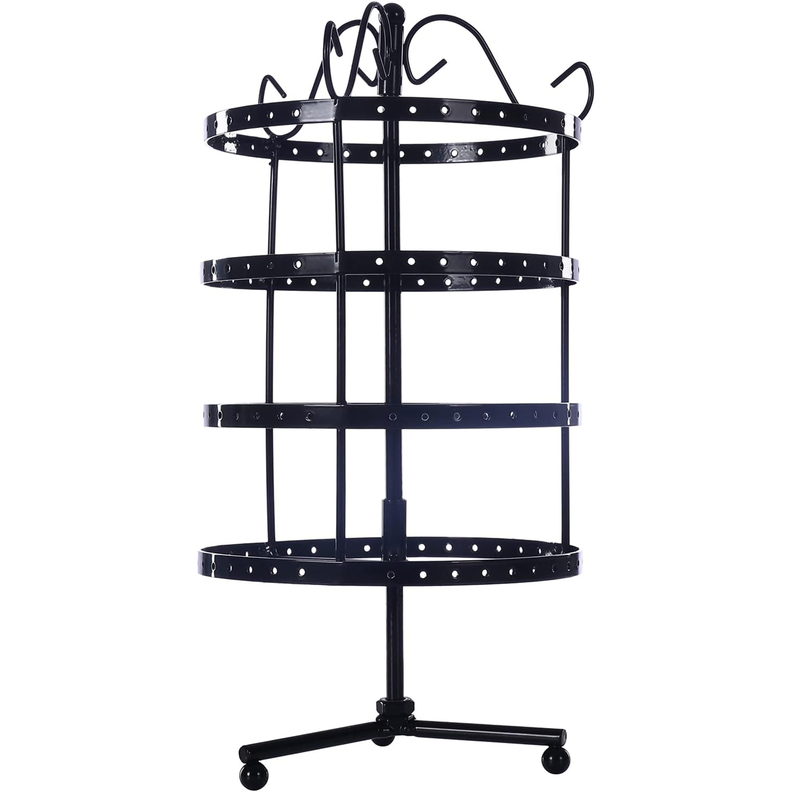 Jewelry Holder,360 Rotating Earring Holder Organizer Jewelry Stand-Birthstone Jewelry