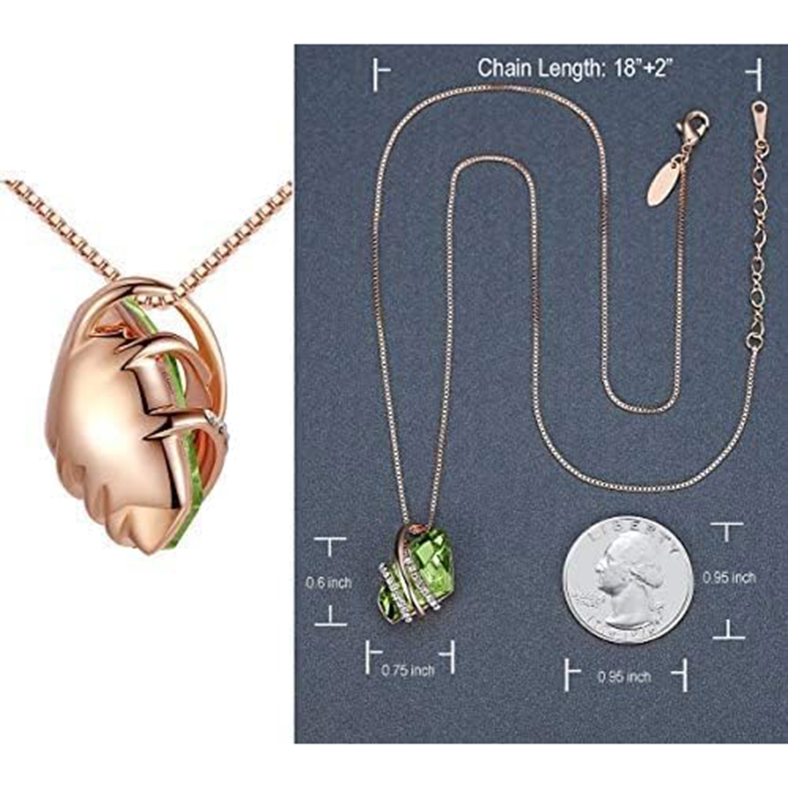 August Birthstone Necklaces Birthstone-gemini birthstone-Birthstone Jewelry