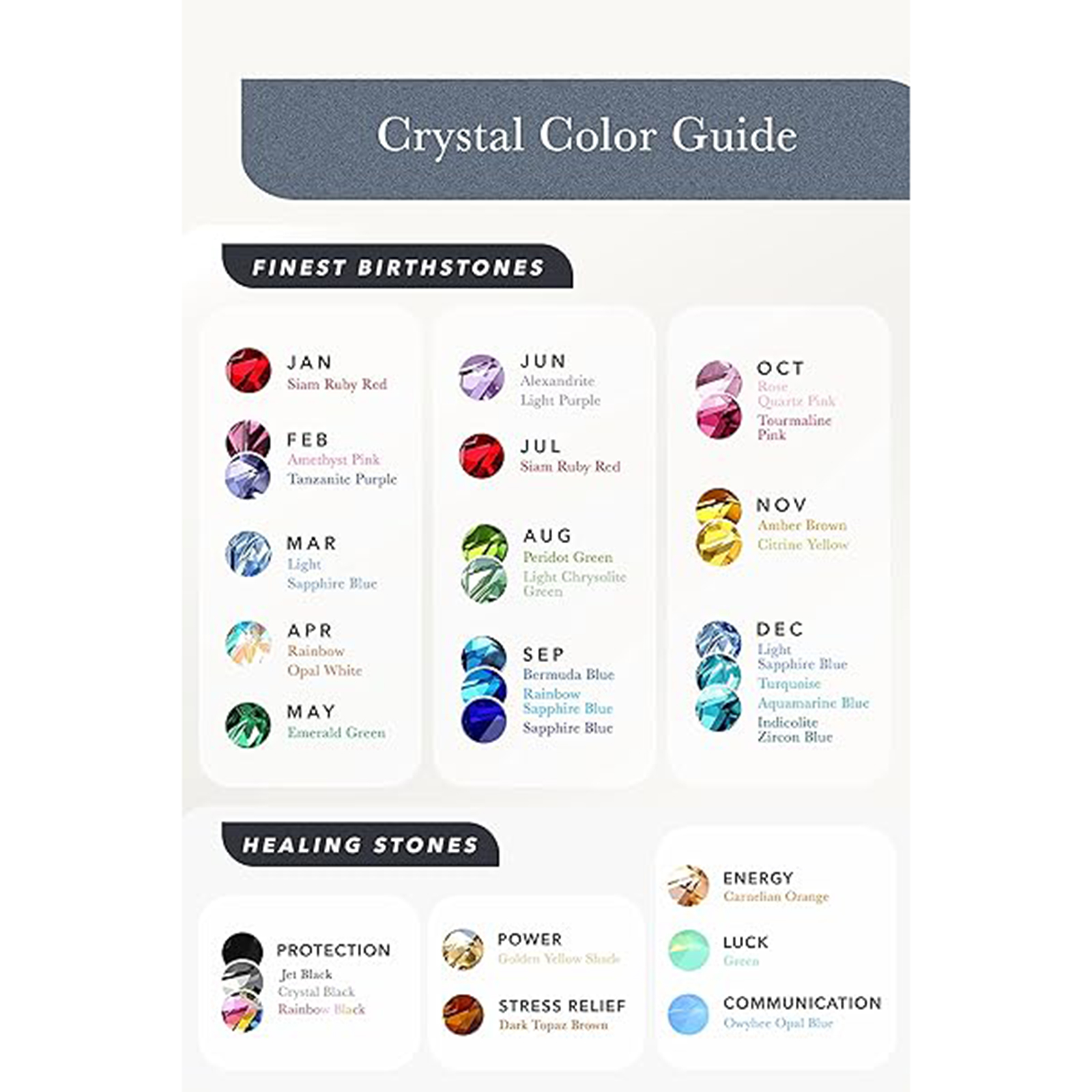 April Birthstone Birthstone Pendant Necklace-Aries Birthstone-Birthstone Jewelry