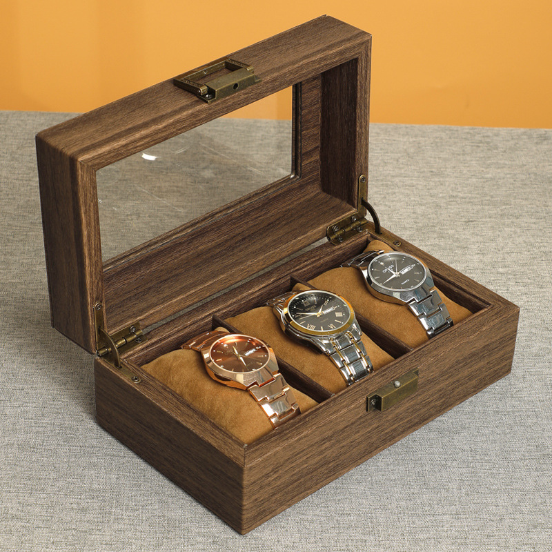 Simple men's high-grade wood organizer box