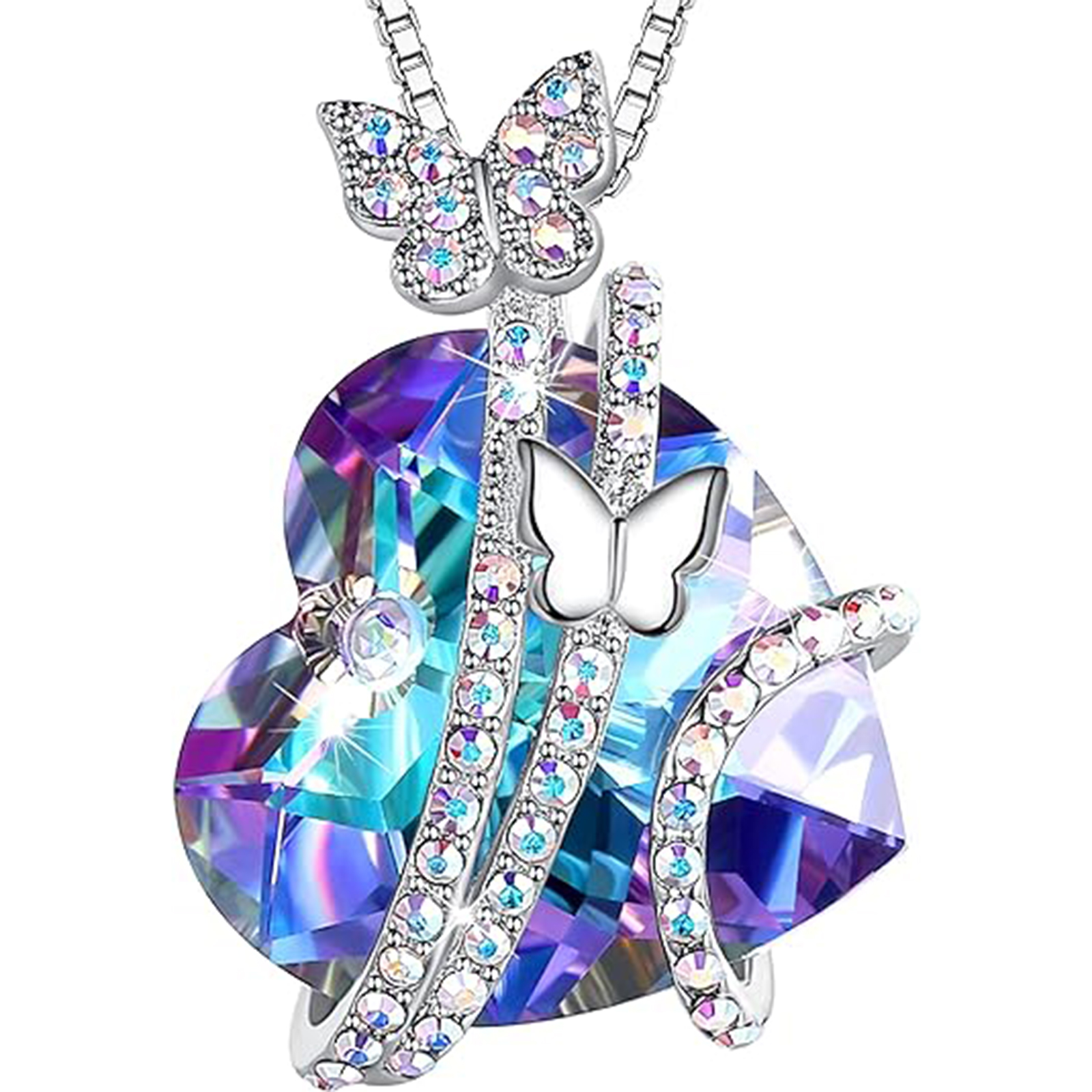 December Birthstone Birthstone Crystal Necklace-capricorn birthstone-Birthstone Jewelry