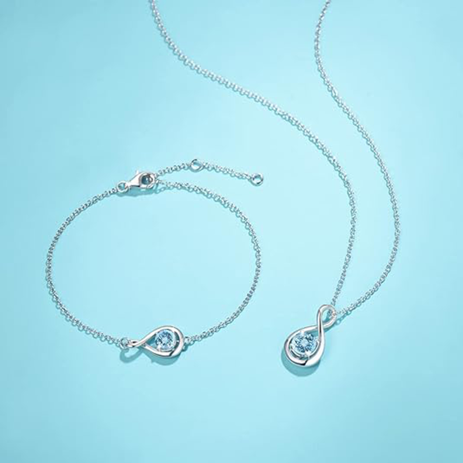 March Birthstone Birthstone Necklaces-Pisces Birthstone-Birthstone Jewelry