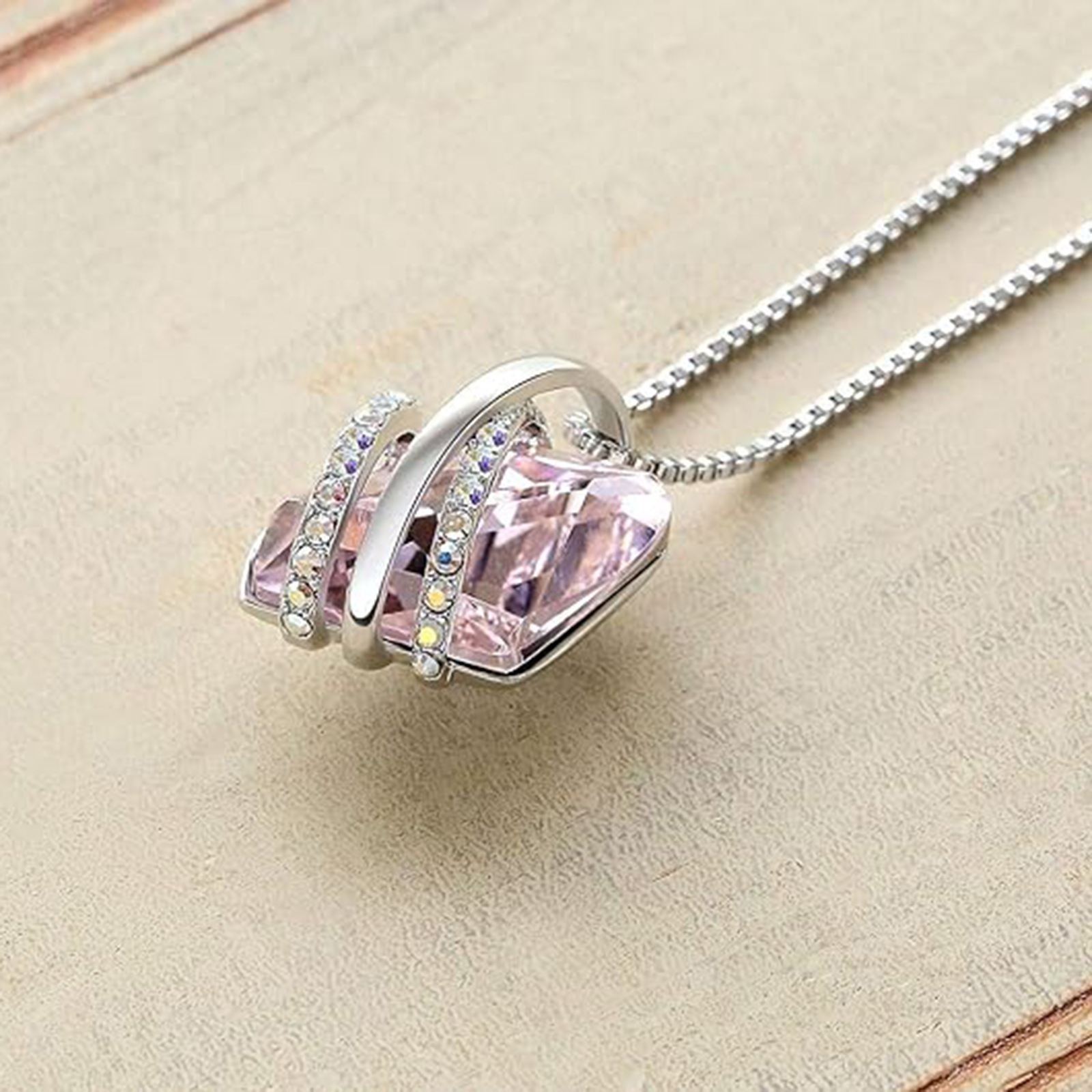October Birthstone Necklaces Birthstone-Birthstone Jewelry
