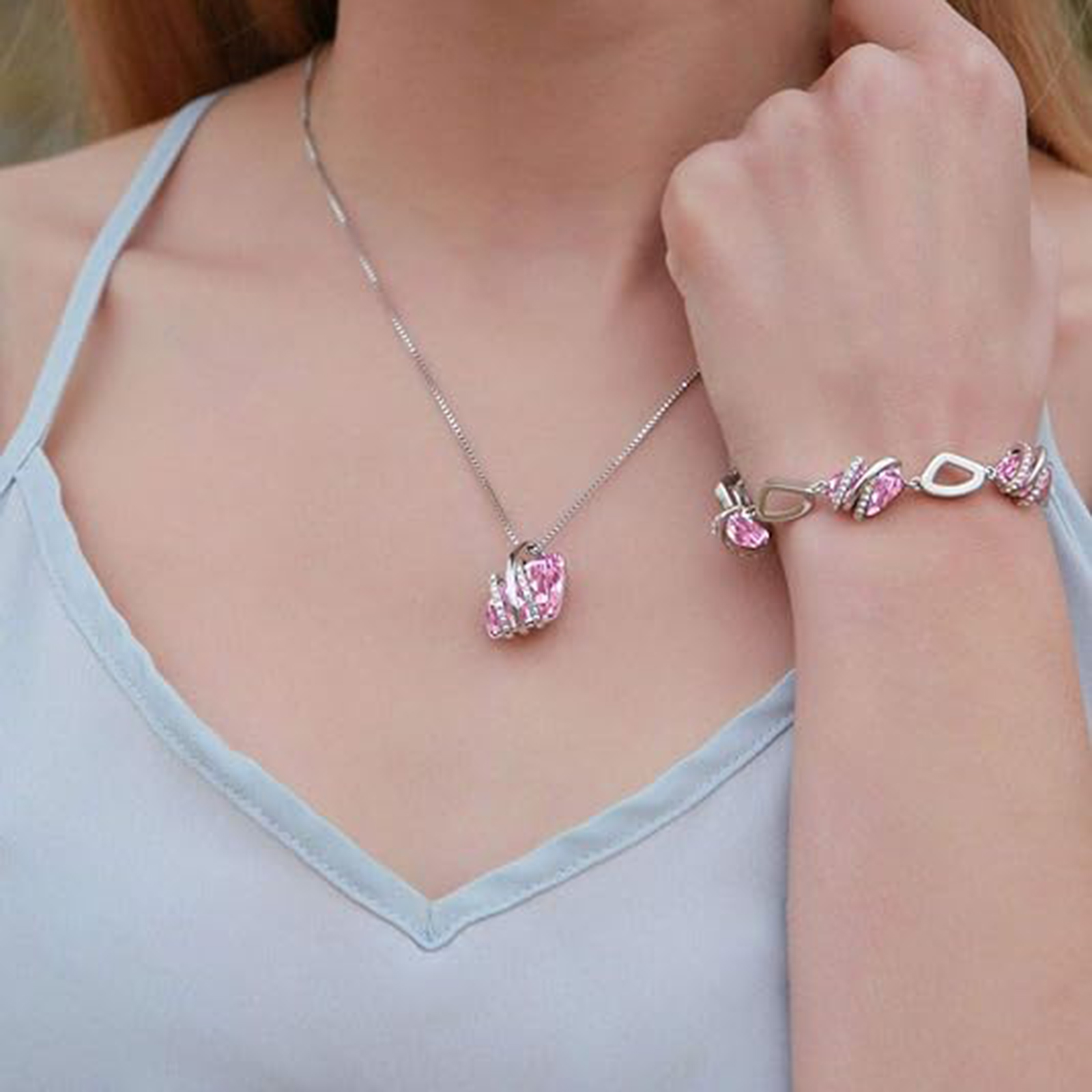 October Birthstone Necklaces Birthstone-Birthstone Jewelry