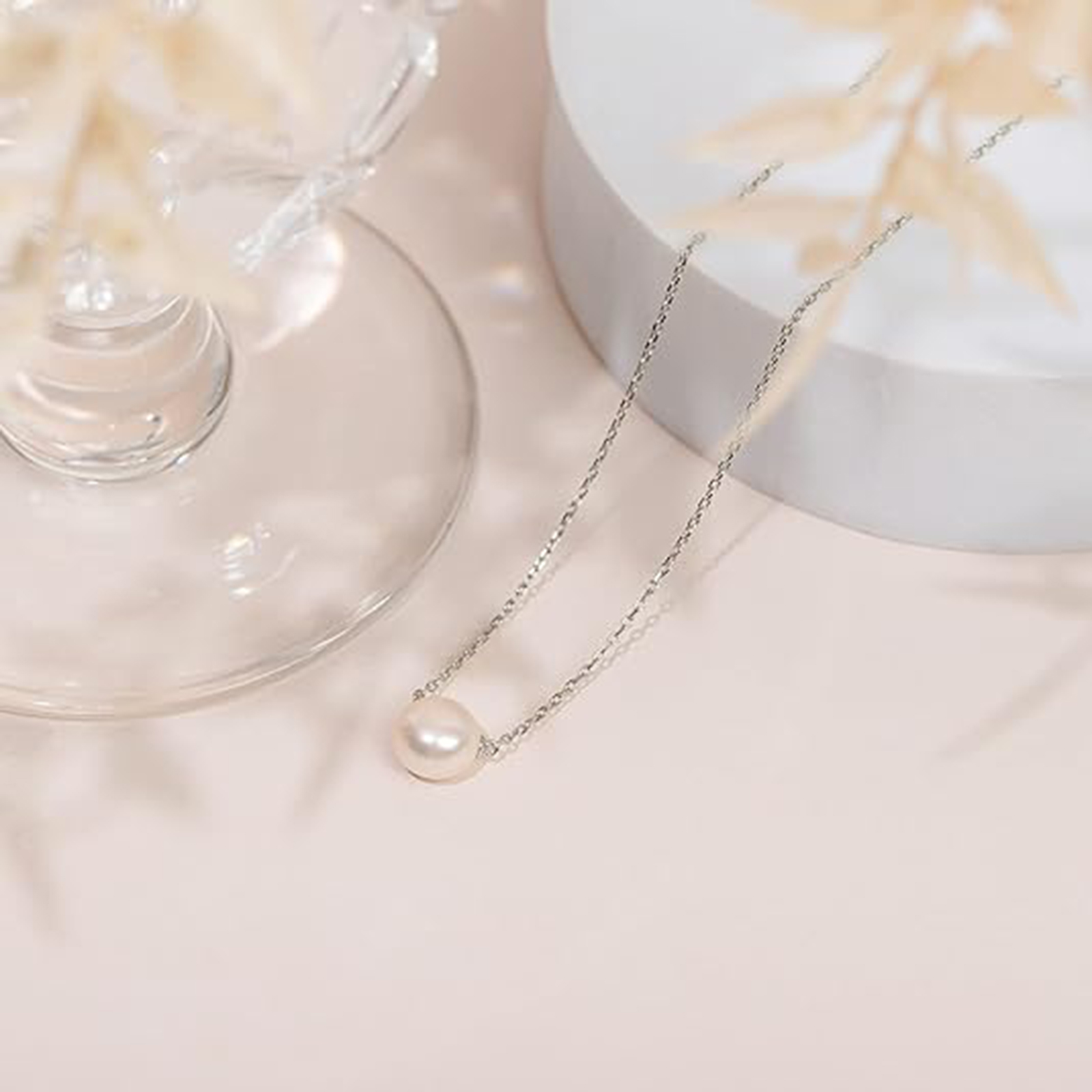 Single Pearl Necklace Pendant | Gold Necklaces for Women-Birthstone Jewelry