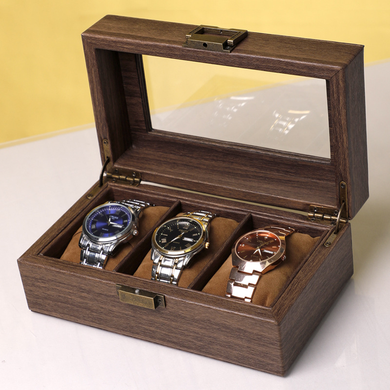 Simple men's high-grade wood organizer box