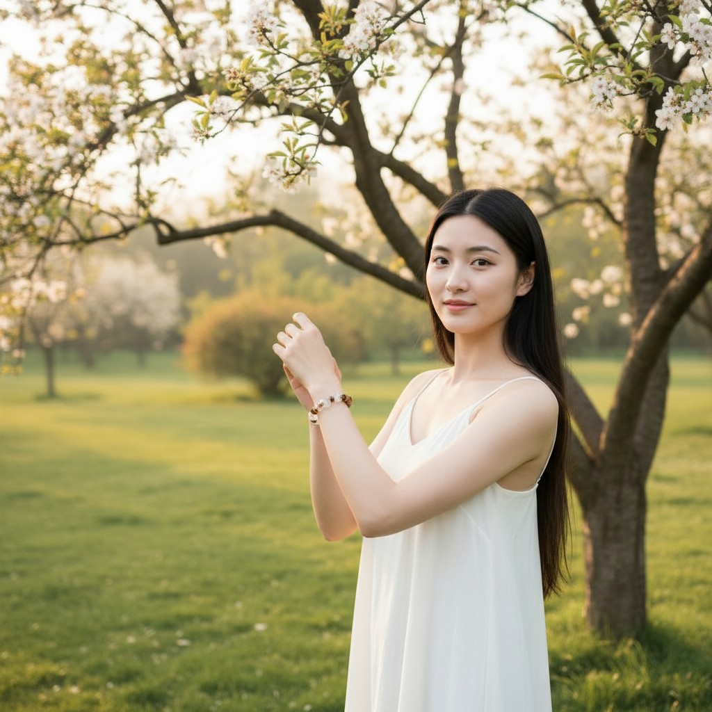 Crystal Bead Bracelet – Natural Crystal Jewelry for Women