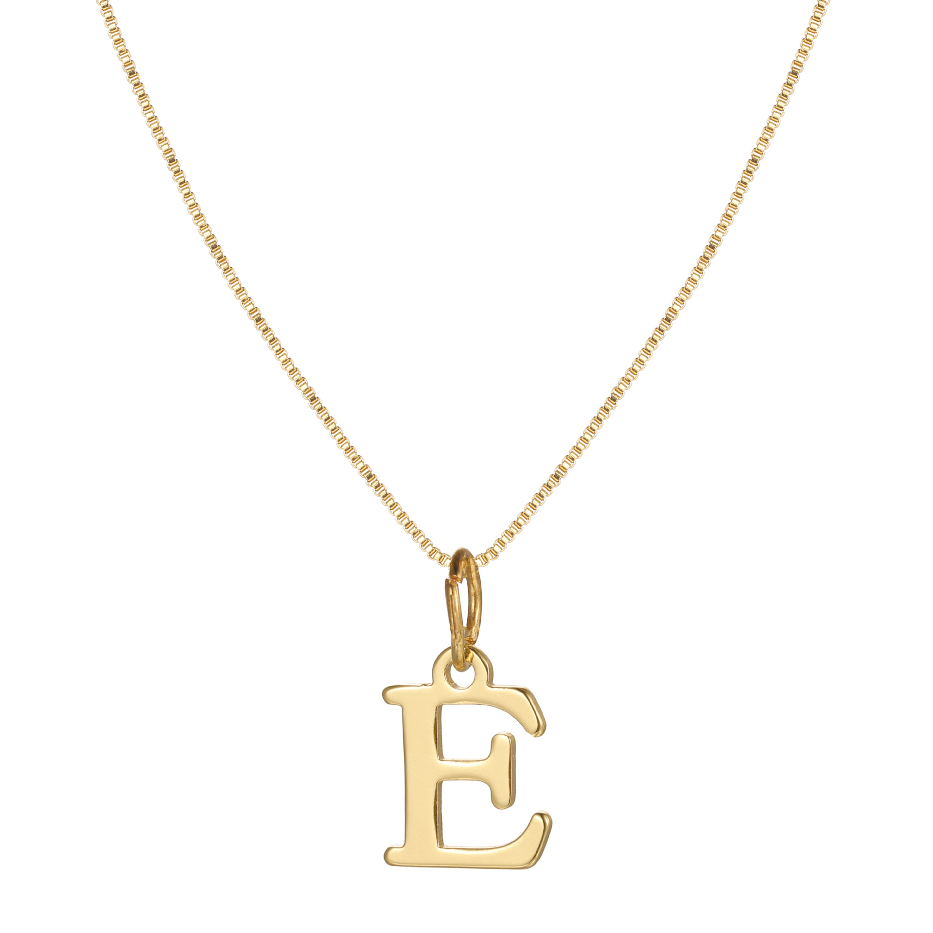 14K Gold Plated Letter Necklace -Permanent Jewelry  A-Z-Birthstone Jewelry