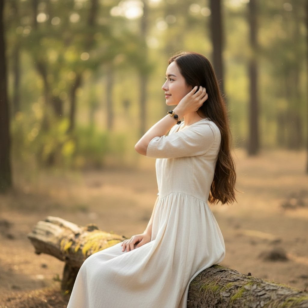 Crystal Bead Bracelet – Natural Crystal Jewelry for Women