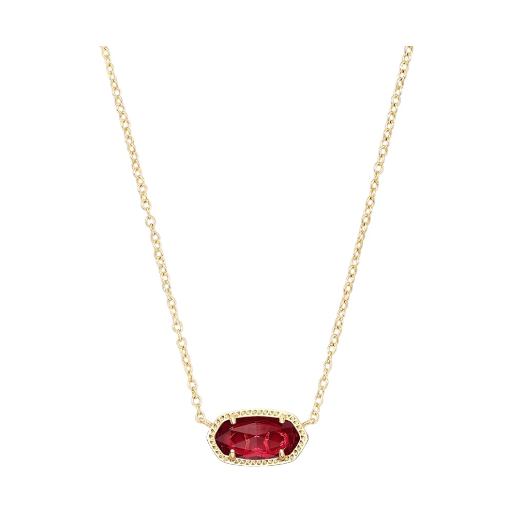 14K Gold Plated Birthstone Necklace