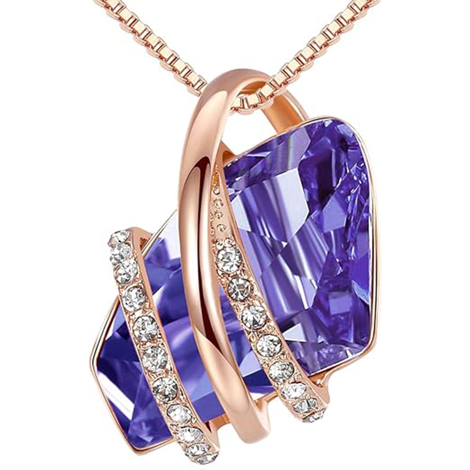 February Birthstone Necklaces Birthstone-Aquarius Birthstone-Birthstone Jewelry