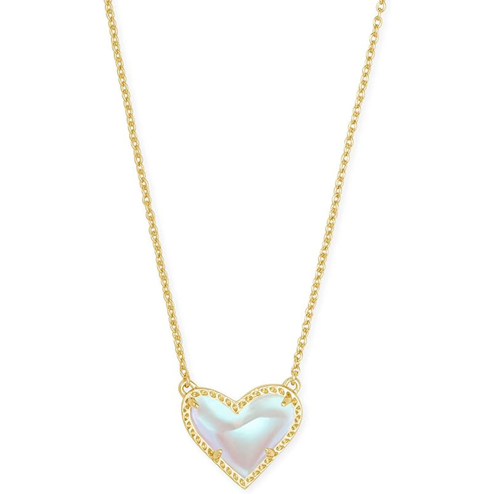 Heart Adjustable Length Pendant Necklace-Birthstone Jewelry