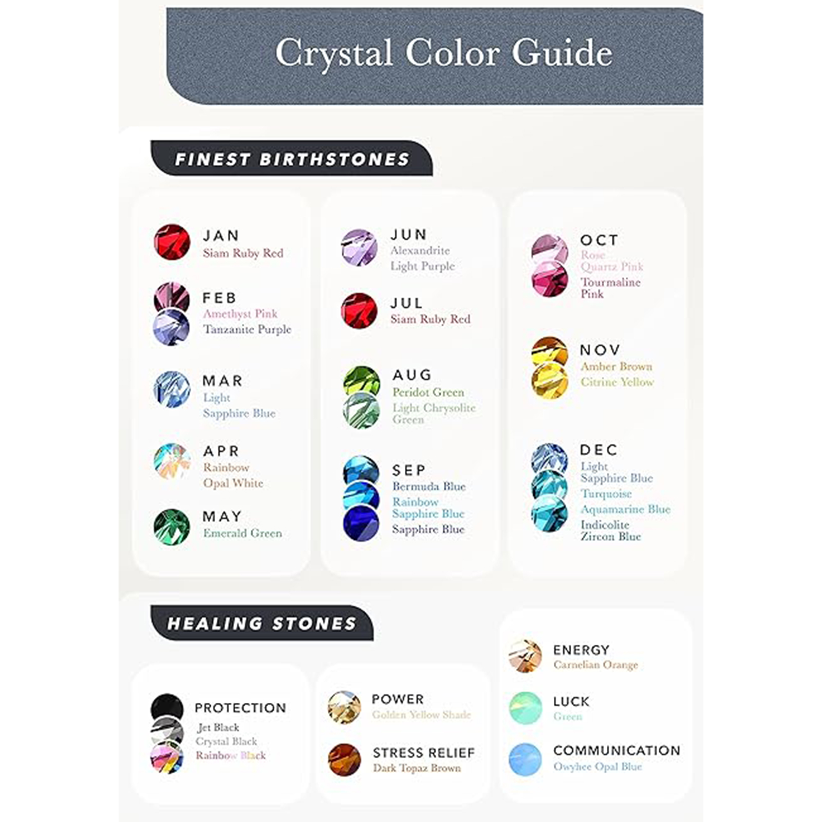 September  Birthstone Birthstone Pendant Necklace-Libra Birthstone-Birthstone Jewelry