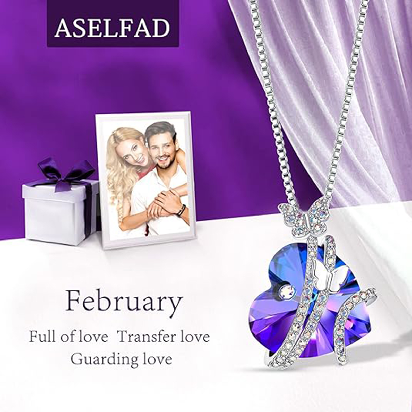 September Birthstone Birthstone Crystal Necklace-Virgo Birthstone-Birthstone Jewelry