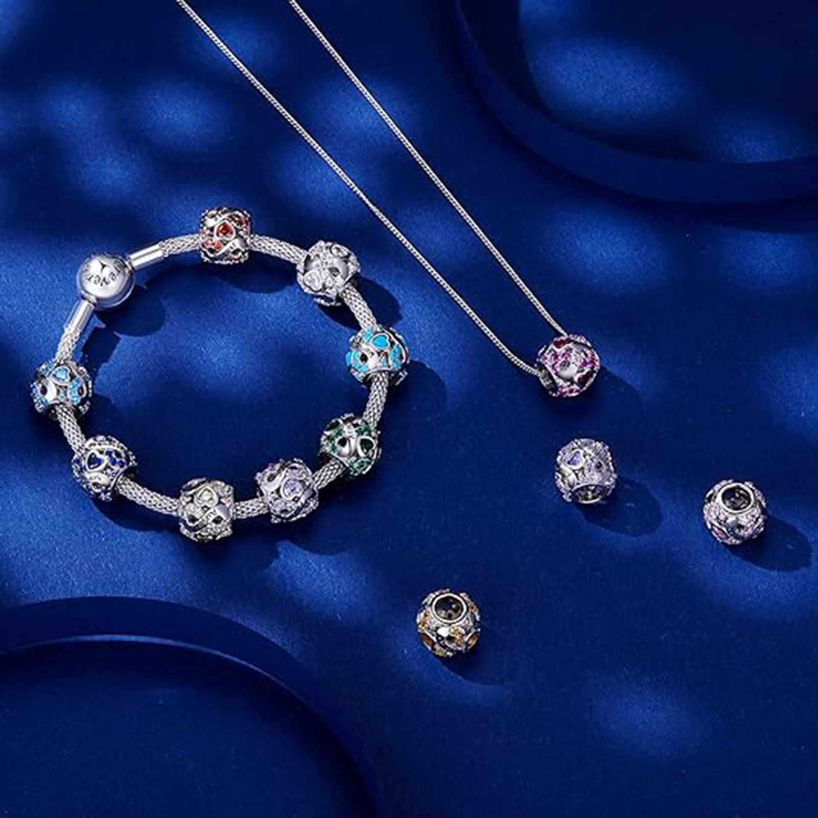 August Birthstone Birthstone Charm Jewelry Infinity Love Heart Charm Openwork Bead