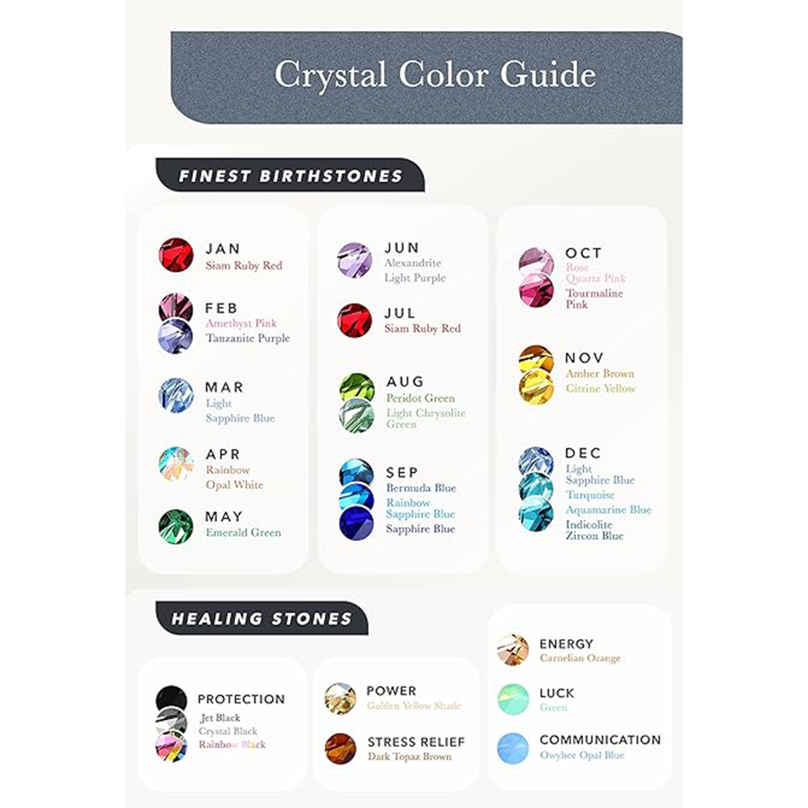 October  Birthstone Birthstone Pendant Necklace-Birthstone Jewelry