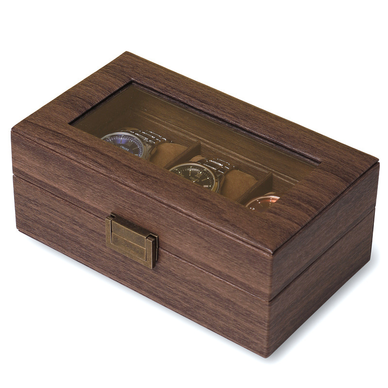 Simple men's high-grade wood organizer box