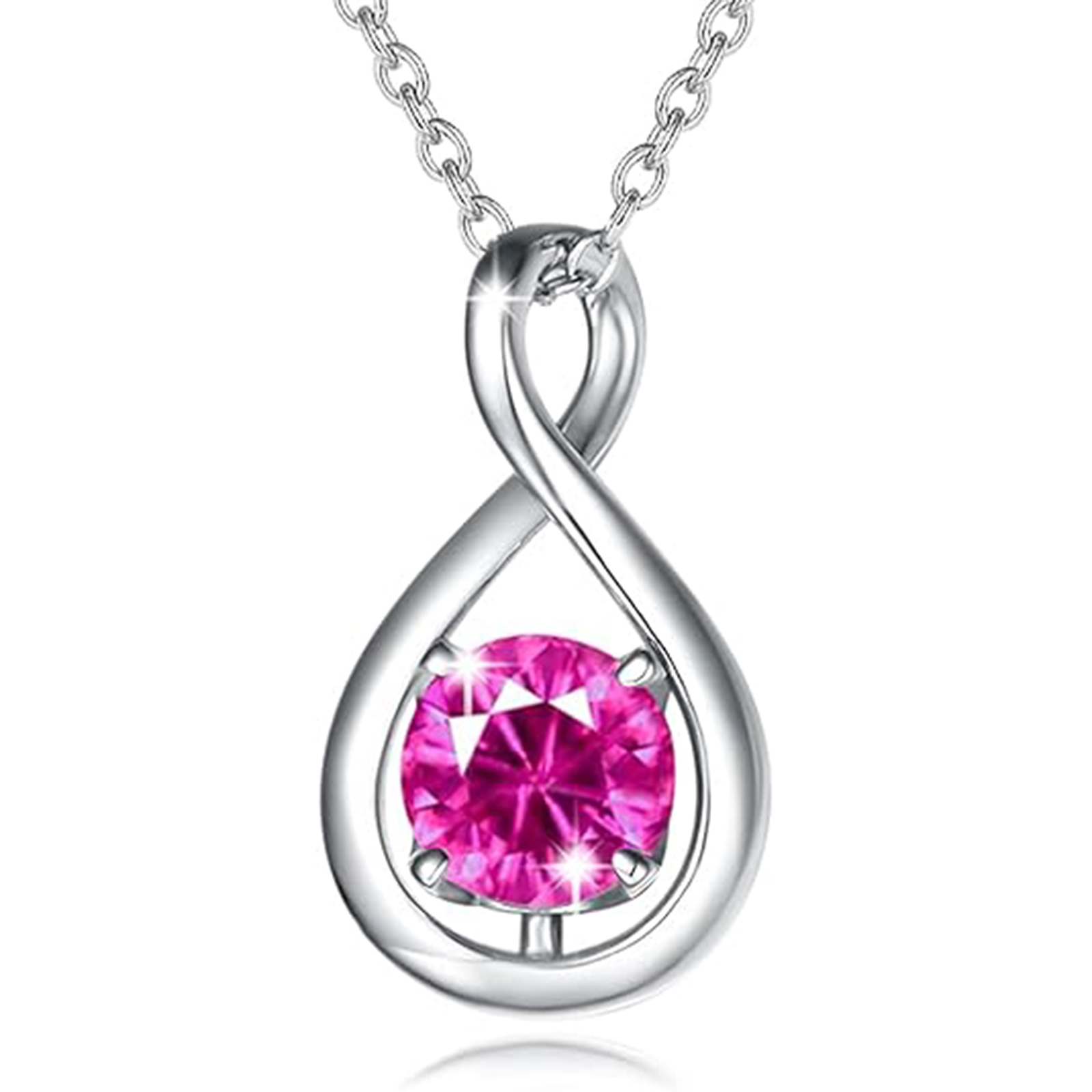 October Birthstone Birthstone Necklaces-Birthstone Jewelry