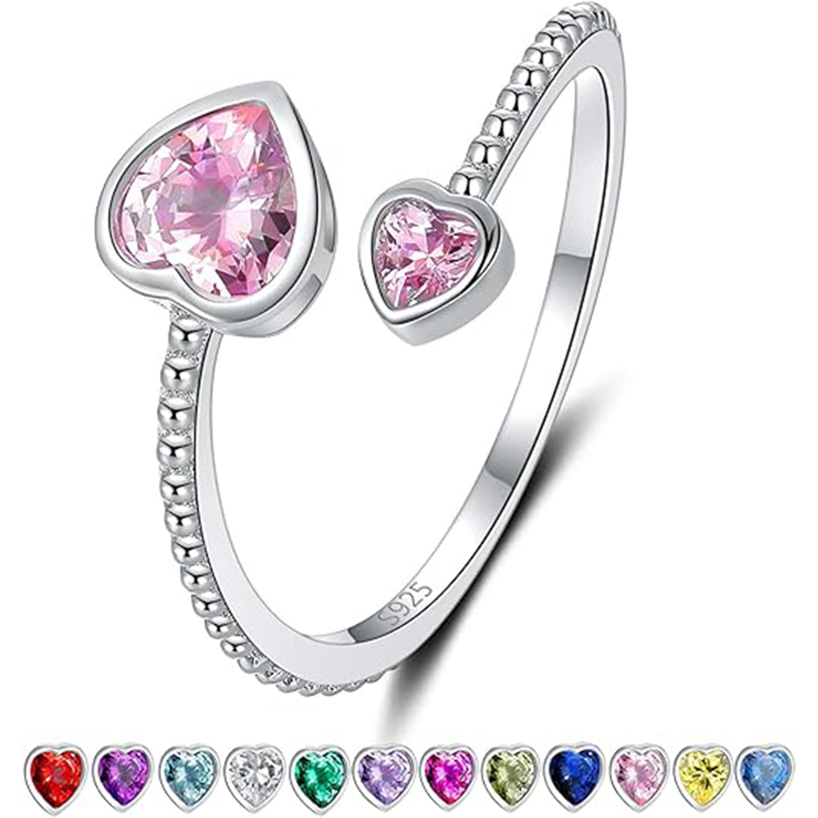 October Birthstone Birthstone Rings-Birthstone Jewelry