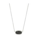 RHODIUM - BLACK DRUSY