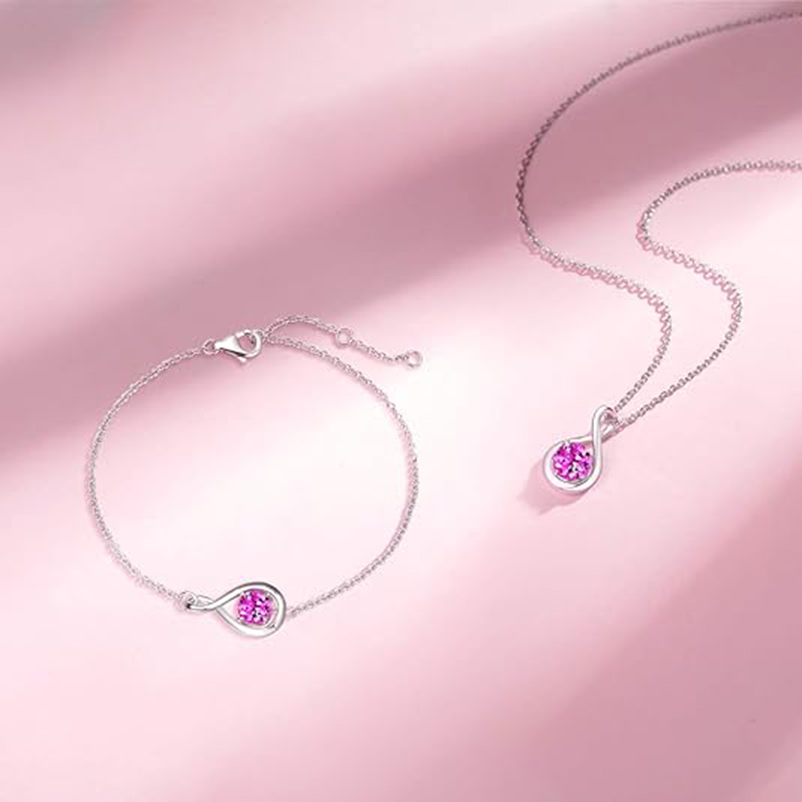 October Birthstone Birthstone Necklaces-Birthstone Jewelry