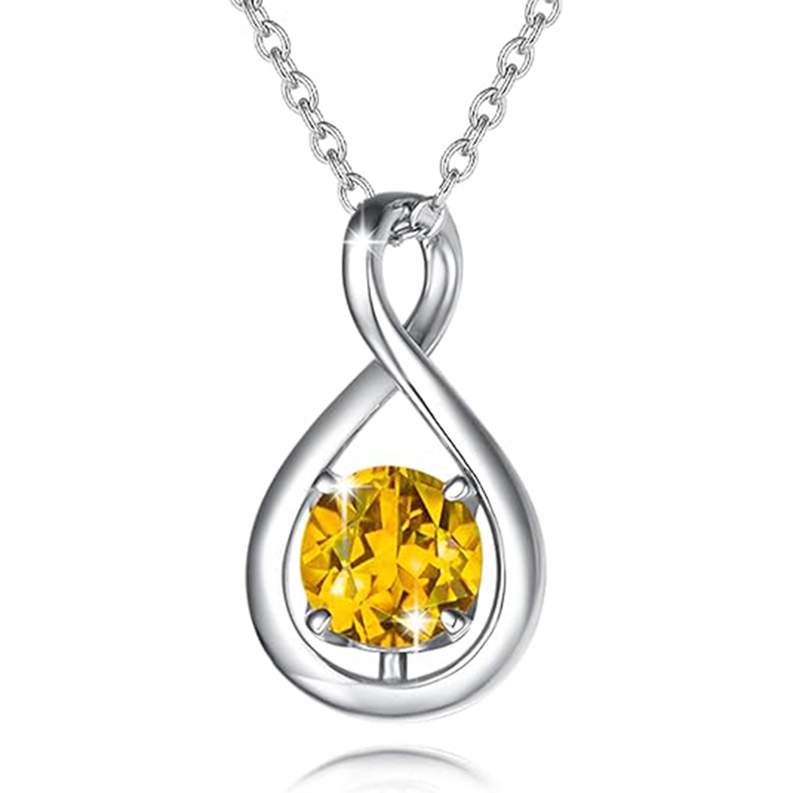 November Birthstone Birthstone Necklaces-Sagittarius Birthstone-Birthstone Jewelry